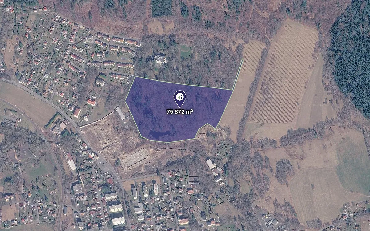 Prodej komerčního pozemku 75872 m²